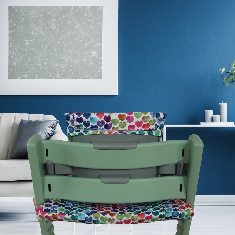 Custom Waterproof Highchair Cushion Stokke Tripp Trapp Compatible