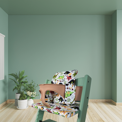 Custom Waterproof Highchair Cushion Stokke Tripp Trapp Compatible