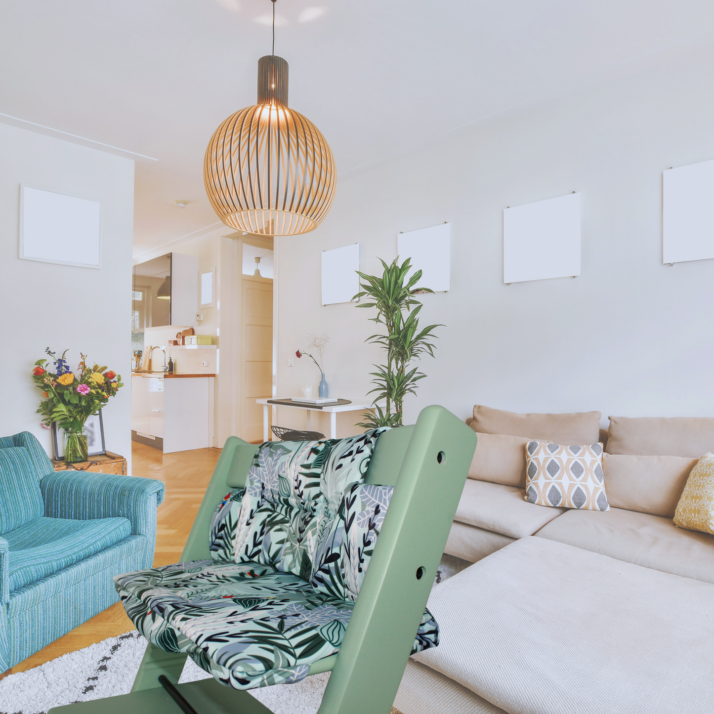 Custom Waterproof Highchair Cushion Stokke Tripp Trapp Compatible