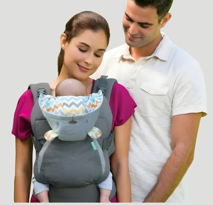 Infantino Cuddle Up Ergonomic Hoodie 2 Ways infant & Toddler Carrier Sling Pouch