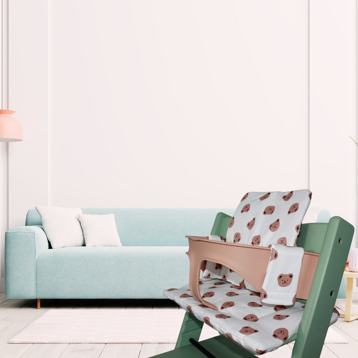 Custom Waterproof Highchair Cushion Stokke Tripp Trapp Compatible