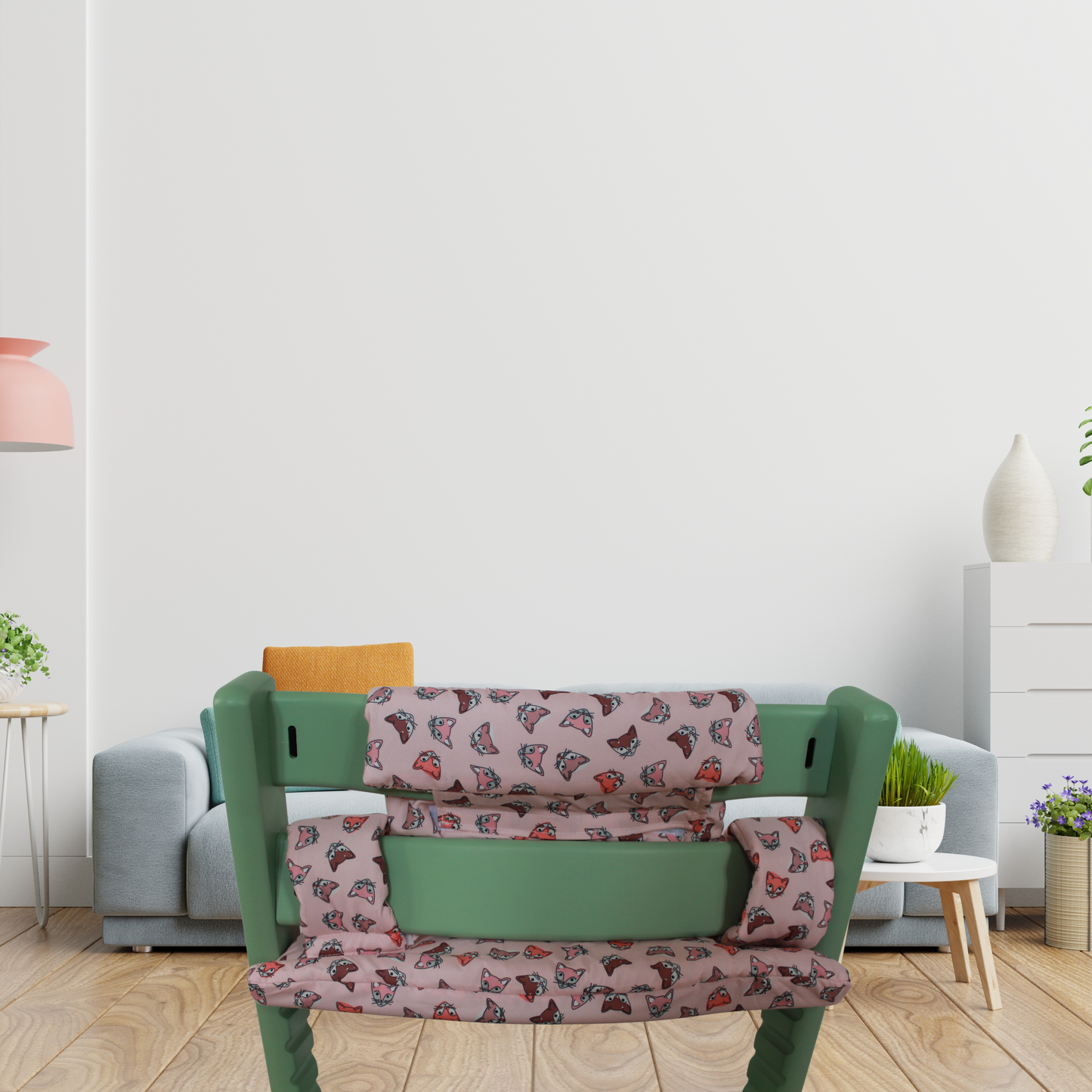 Custom Waterproof Highchair Cushion Stokke Tripp Trapp Compatible