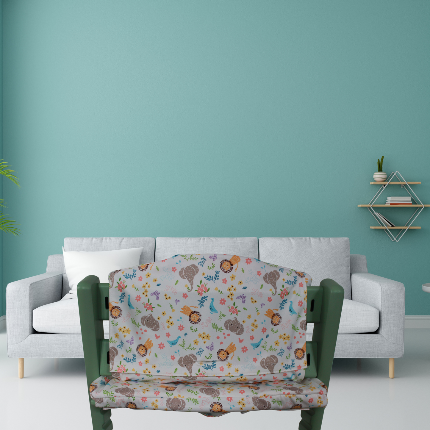 Custom Waterproof Highchair Cushion Stokke Tripp Trapp Compatible