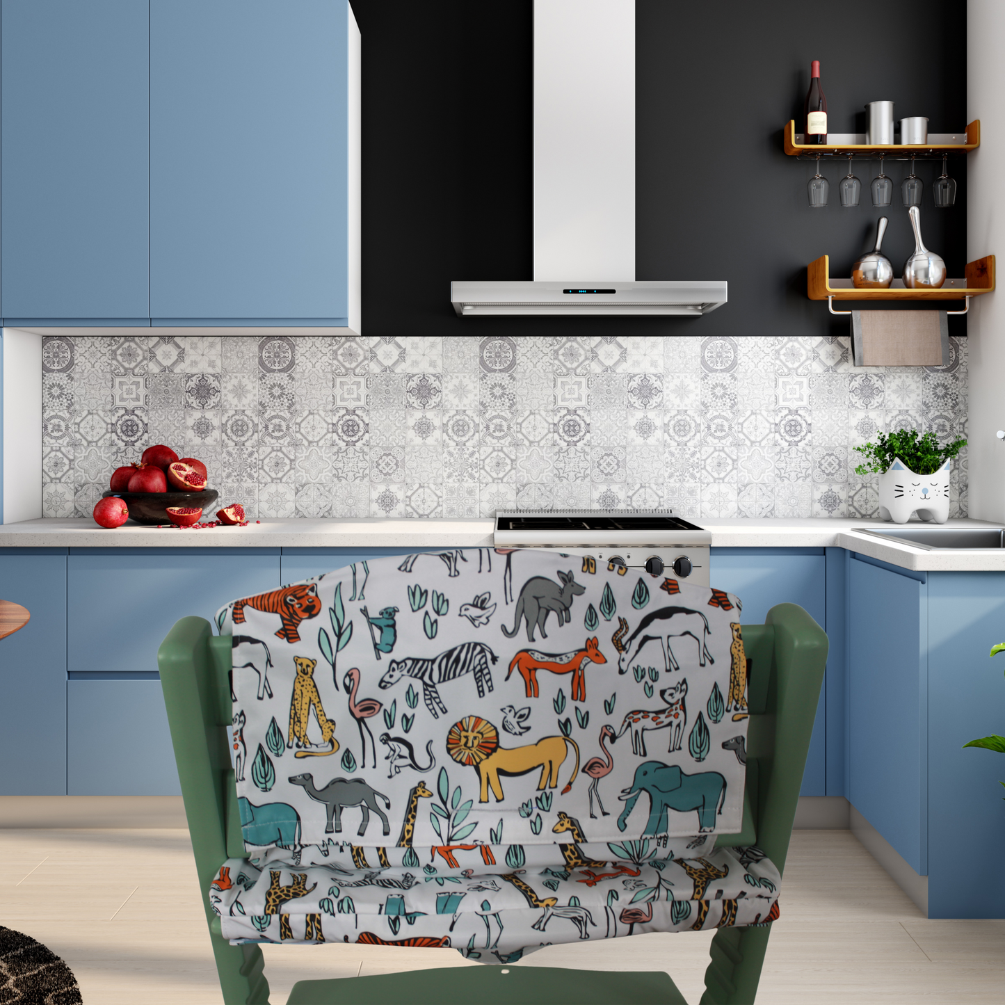 Custom Waterproof Highchair Cushion Stokke Tripp Trapp Compatible