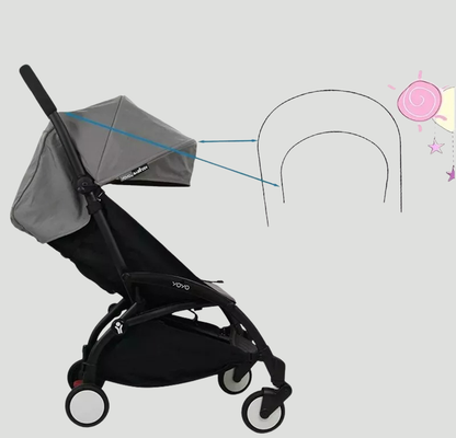 Replacement Iron Canopy Rods Wires for BabyZen YoYo