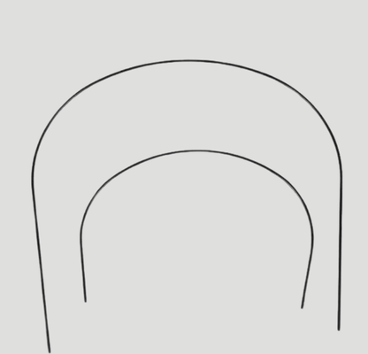 Replacement Iron Canopy Rods Wires for BabyZen YoYo